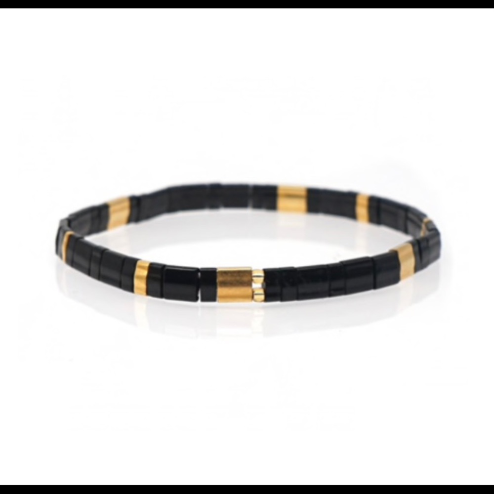 Shadow Tila bracelet